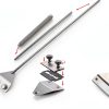 QYONLINE Aquarium Scraper Stainless Steel Extendable Handle-1