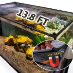 FUYITE Magnetic Aquarium Cover PVC Strip Anti Jumping Design-0