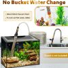 hygger Aquarium Gravel Cleaner Metal Water Change Kit-1