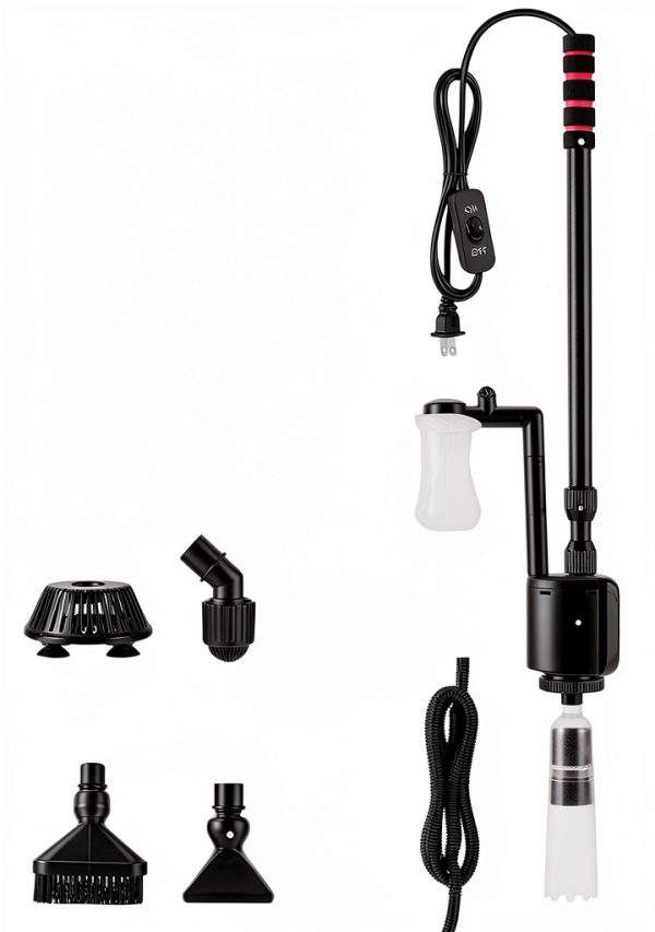 AQQA Aquarium Gravel Cleaner Electric Water Changer Fish-6
