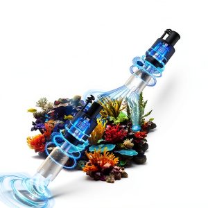 BOSTANA Aquarium Gravel Cleaner Electric Vacuum Water-0