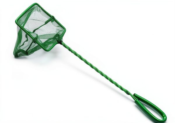 Aquarium Net DSSPORT Green Plastic Metal Compact Fishing-2