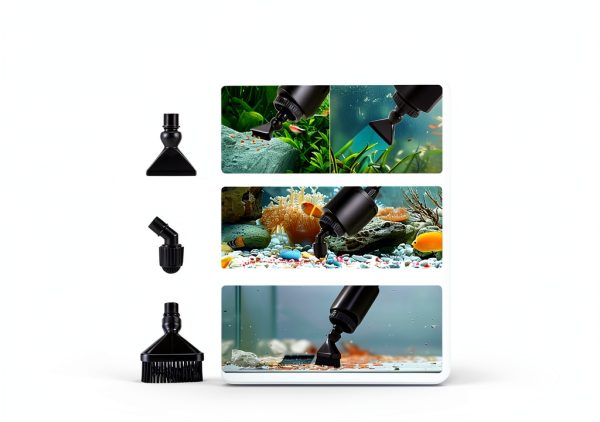 AQQA Aquarium Gravel Cleaner Electric Water Changer Fish-2
