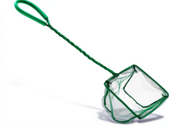 Aquarium Net DSSPORT Green Plastic Metal Compact Fishing-1