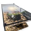 FUYITE Magnetic Aquarium Cover PVC Strip Anti Jumping Design-5