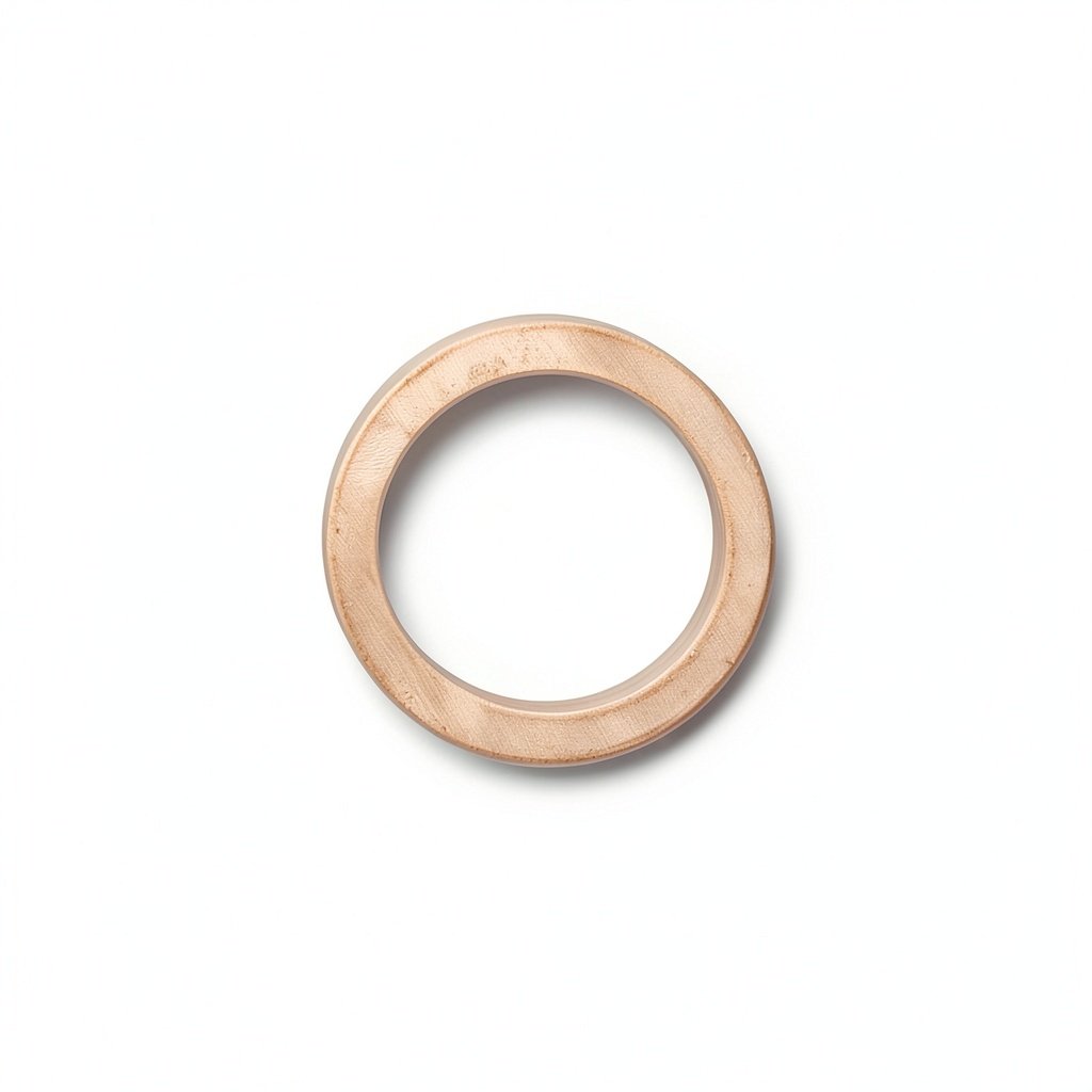 Copper Gasket installed on Conflat flange in a vacuum system