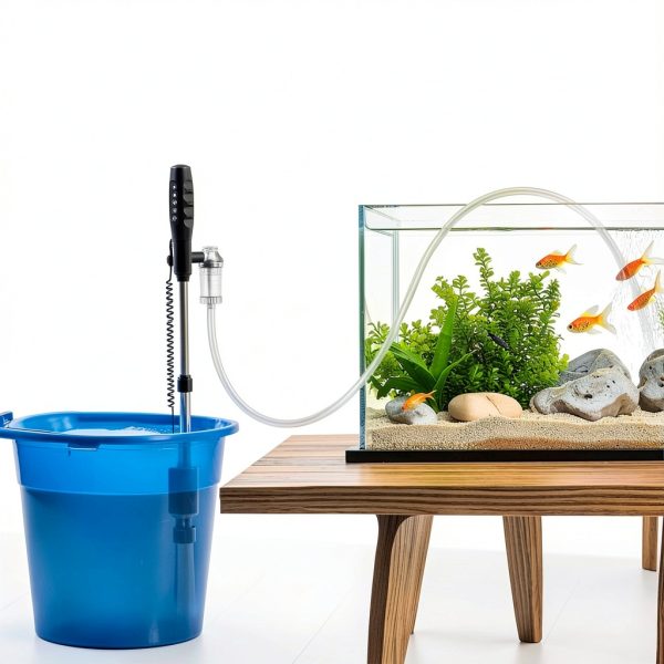 Suness Electric Fish Tank Gravel Cleaner Adjustable Power-4