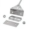 JMK Stainless Steel Algae Scraper Glass Aquarium Cleaner-4