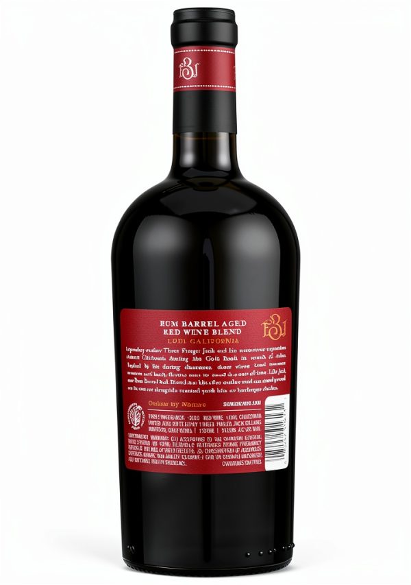 Three Finger Jack Rum Bottle Lightly Sweet-1
