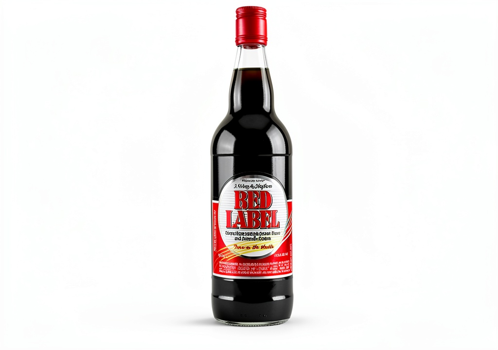 Jamaican red wine being poured into a saucepan for a sauce