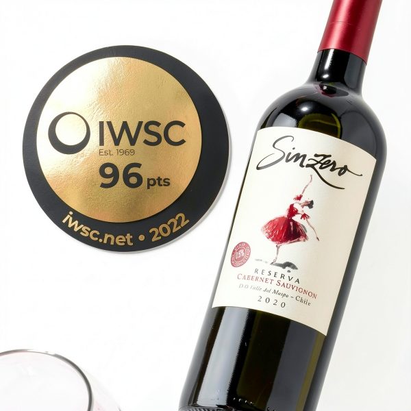Non Alcoholic Cabernet SinZero Wine 25.4oz-3