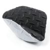 Garage Floor Mat KUJIBGY 16.4x3.2FT Diamond Plate Roll Black-2