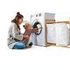 Under Washing Machine Mat NVAAV 63x36 Backing Waterproof Non‑Slip-2