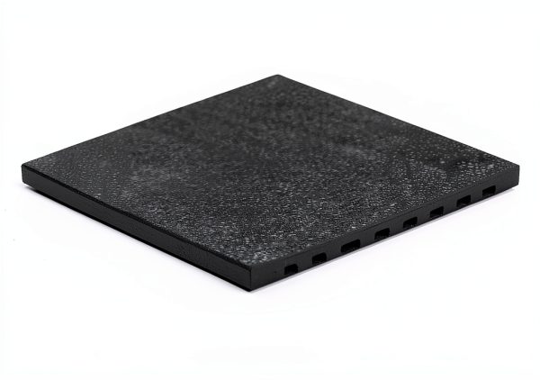 Heavy Duty Gym Flooring Mat Ackland 3/4" Rubber Stall Black 42x72-9