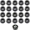 Rubber Feet Rubberfeet US Small Round Rubber Flooring 20 Pack-0