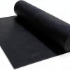 Rubber-Cal Tuff-N-Lastic Flooring Runners Black 1/8-Inch 4ft-3