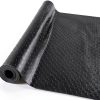 Rubber Garage Floor Mat tonchean 16.4ft x3.3ft Black NonSlip 3mm Thick-5