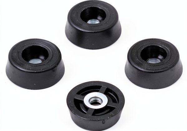 Rubber Feet Rubberfeet US Small Round Rubber Flooring 20 Pack-1