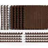 Norsk Foam Floor Gym Mats 0.47" Thick Grey 24x24 6-Pack Tiles-1