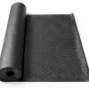 Rubber Garage Floor Mat tonchean 16.4ft x3.3ft Black NonSlip 3mm Thick-1