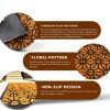 Walnut Shell Doormat Timerala Premium Outdoor 43×74 cm Non‑Slip-3
