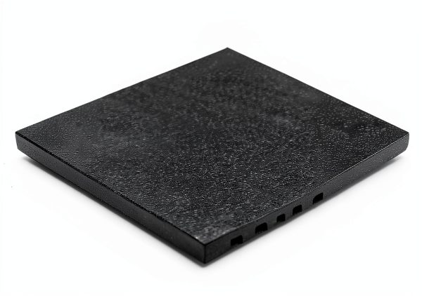 Heavy Duty Gym Flooring Mat Ackland 3/4" Rubber Stall Black 42x72-5