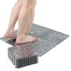 12" x 12" Interlocking Rubber Tiles by Lamzele - Grey Non Slip Mat-5