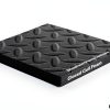 Norsk Foam Floor Gym Mats 0.47" Thick Grey 24x24 6-Pack Tiles-4