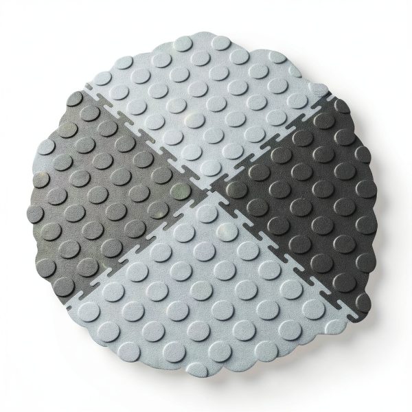 VersaTex Garage Floor Tiles 18x18 Interlocking Rubber 24 Pack Black-13
