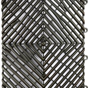 Big Floors RaceDeck Garage Flooring Tiles Black 48 Pack 12x12-0