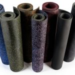 Rubber Cal Elephant Bark Floor Mat UV Resistant 3/16" x 4ft x 2ft-0