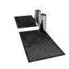 Heavy Duty Rubber Floor Mat Ottomanson 36x60 Black Non Slip Waterproof-1