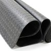Heavy Duty Coin Grip Rubber Flooring Roll 4x10 ft ZERITO Anti Slip Mat-0