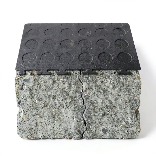 VersaTex Garage Floor Tiles 18x18 Interlocking Rubber 24 Pack Black-9