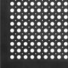 Heavy Duty Rubber Floor Mat Ottomanson 36x60 Black Non Slip Waterproof-7