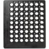 Heavy Duty Rubber Floor Mat Ottomanson 36x60 Black Non Slip Waterproof-4